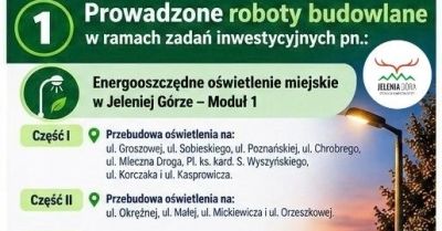Przebudowa oświetlenia obejmie kolejne ulice
