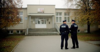 Policja i strażnicy miejscy są w szkołach od 7.00